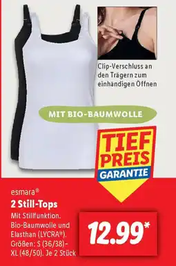 Lidl esmara 2 Still-Tops Angebot