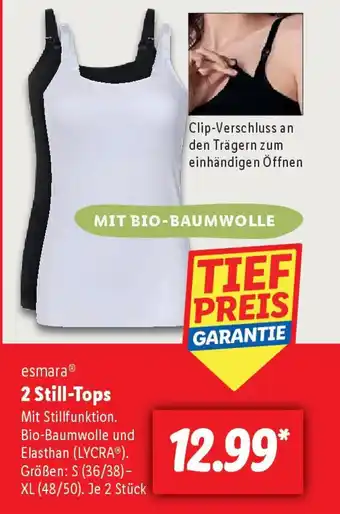 Lidl esmara 2 Still-Tops Angebot