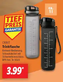 Lidl CRIVIT Trinkflasche Angebot