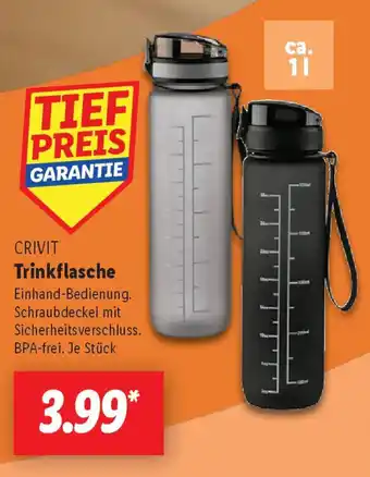 Lidl CRIVIT Trinkflasche Angebot