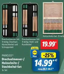Lidl PARKSIDE Drechselmesser-/ Holzschnitz-/ Stechbeitel-Set Angebot