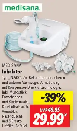 Lidl MEDISANA Inhalator Angebot