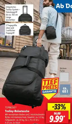 Lidl TOPMOVE Trolley-Reisetasche Angebot
