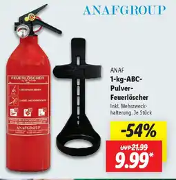 Lidl ANAF-ABC- Pulver- Feuerlöscher Angebot