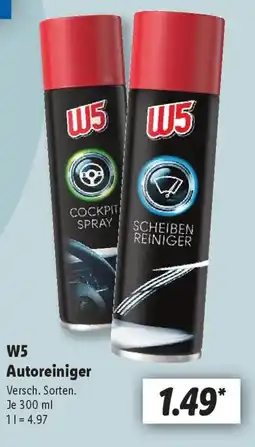 Lidl W5 Autoreiniger Angebot