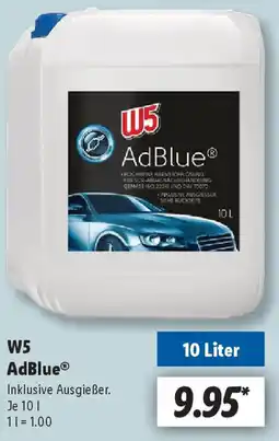 Lidl W5 AdBlue Angebot