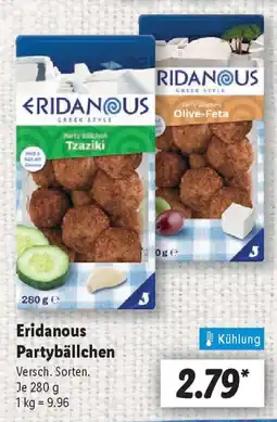 Lidl Eridanous Partybällchen Angebot