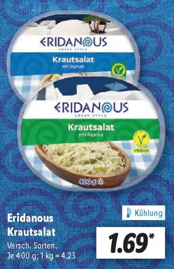 Lidl Eridanous Krautsalat Angebot