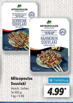 Lidl Mitsopoulos Souvlaki Angebot