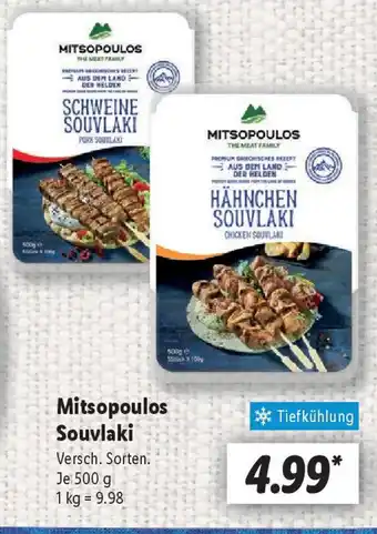 Lidl Mitsopoulos Souvlaki Angebot