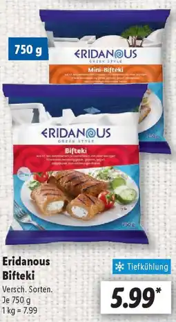 Lidl Eridanous Bifteki Angebot