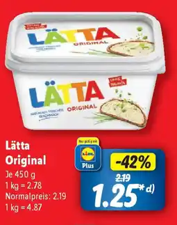 Lidl Lätta Original Angebot