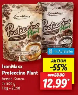 Lidl IronMaxx Proteccino Plant Angebot