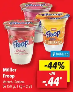 Lidl Müller Froop Angebot