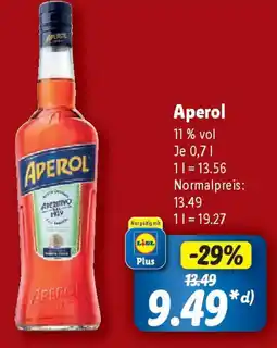 Lidl Aperol Angebot