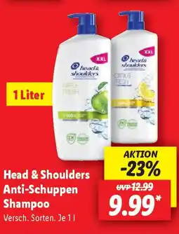 Lidl Head & Shoulders Anti-Schuppen Shampoo Angebot