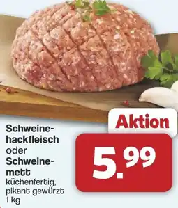 Famila Nord West Schweine- hackfleisch oder Schweine- mett Angebot