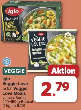 Famila Nord West Iglo Veggie Love oder Veggie Love Meals Angebot