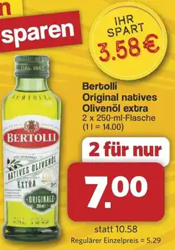 Famila Nord West Bertolli Original natives Olivenöl extra Angebot