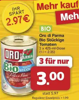 Famila Nord West Oro di Parma Bio Stückige Tomaten Angebot