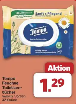 Famila Nord West Tempo Feuchte Toiletten- tücher Angebot