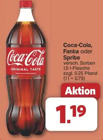 Famila Nord West Coca-Cola, Fanta oder Sprite Angebot