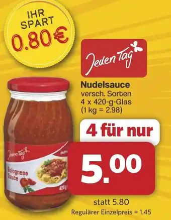 Famila Nord West Jeden Tag Nudelsauce Angebot
