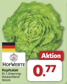 Famila Nord West HOFWERTE Kopfsalat ` Angebot