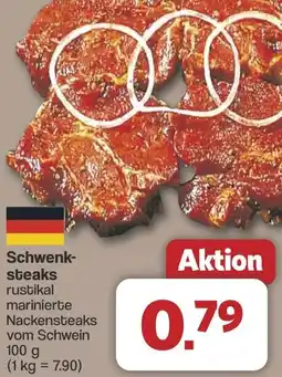Famila Nord West Schwenk- steaks Angebot