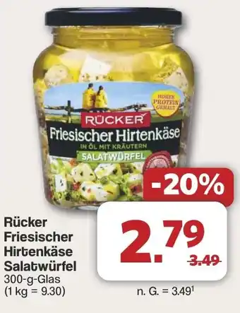 Famila Nord West Rücker Friesischer Hirtenkäse Salatwürfel Angebot