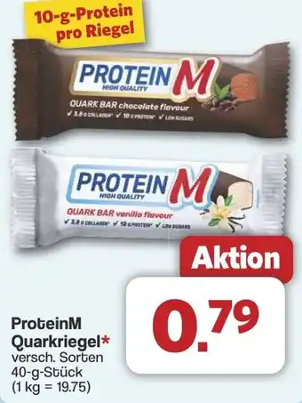 Famila Nord West ProteinM Quarkriegel Angebot