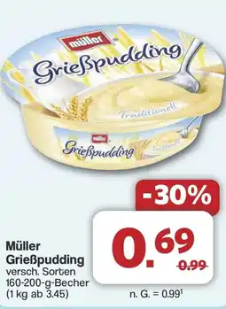 Famila Nord West Müller Grießpudding Angebot