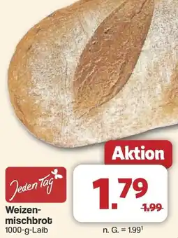 Famila Nord West Jeden Tag Weizen- mischbrot Angebot