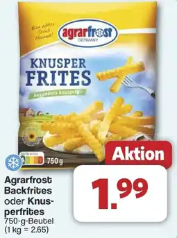 Famila Nord West Agrarfrost Backfrites oder Knus- perfrites Angebot