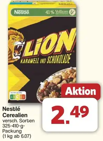 Famila Nord West Nestlé Cerealien Angebot