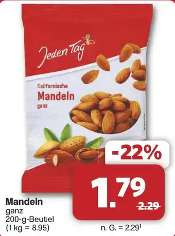 Famila Nord West Jeden Tag Mandeln Angebot