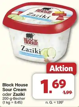 Famila Nord West Block House Sour Cream oder Zaziki Angebot