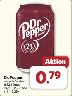 Famila Nord West Dr. Pepper versch. Sorten Angebot