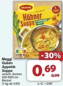 Famila Nord West Maggi Guten Appetit Suppe Angebot