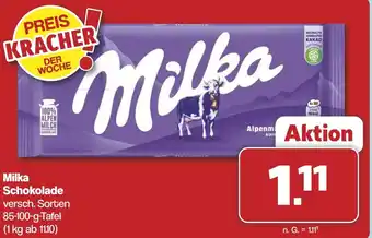 Famila Nord West Milka Schokolade Angebot