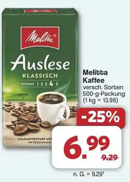 Famila Nord West Melitta Kaffee Angebot