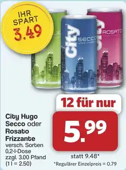 Famila Nord West City Hugo Secco oder Rosato Frizzante Angebot