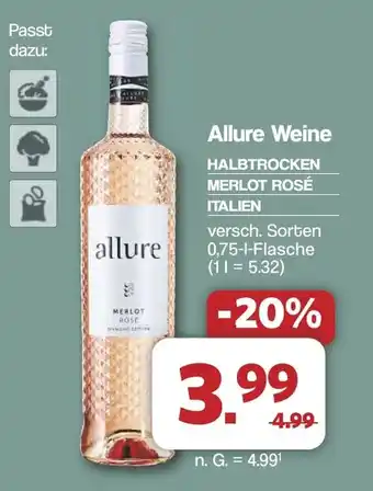 Famila Nord West Allure Weine Angebot