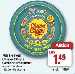 Famila Nord West 7th Heaven Chupa Chups Gesichtsmasken Angebot