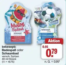 Famila Nord West tetesept Badespaß oder Schaumbad Angebot