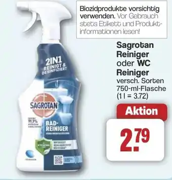Famila Nord West Sagrotan Reiniger oder WC Reiniger Angebot