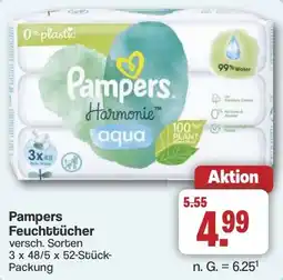 Famila Nord West Pampers Feuchttücher Angebot