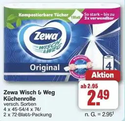 Famila Nord West Zewa Wisch & Weg Küchenrolle Angebot