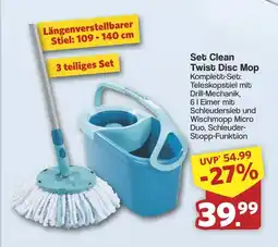 Famila Nord West Set Clean Twist Disc Mop Angebot