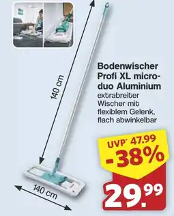 Famila Nord West Bodenwischer Profi XL micro- duo Aluminium Angebot